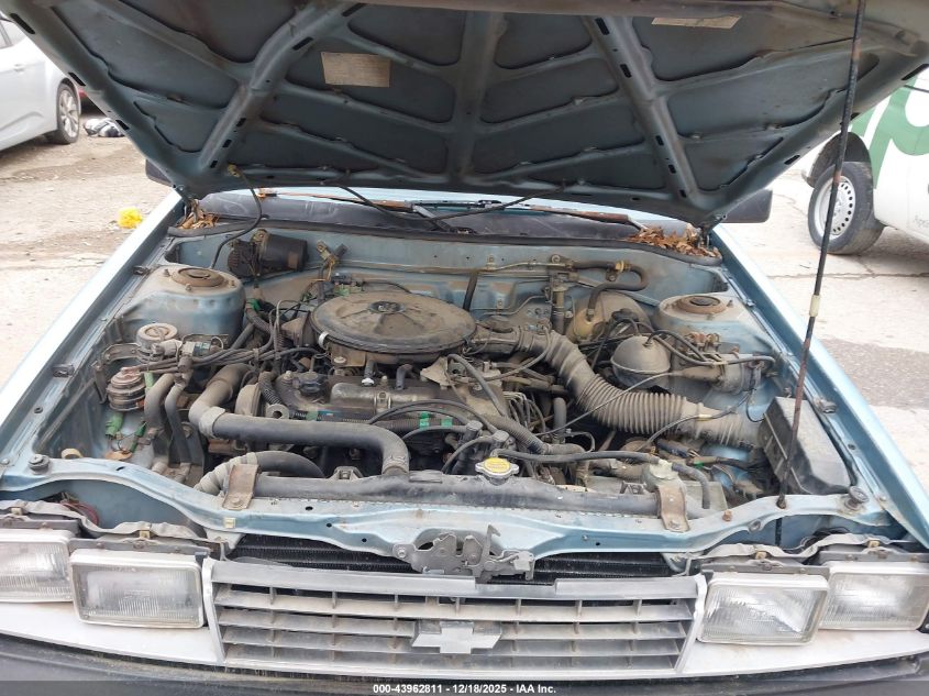 1986 Chevrolet Nova VIN: 1Y1SK1946GZ148525 Lot: 43962811