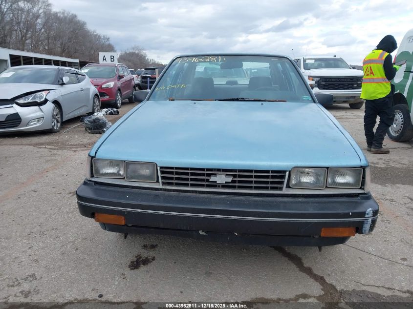 1986 Chevrolet Nova VIN: 1Y1SK1946GZ148525 Lot: 43962811