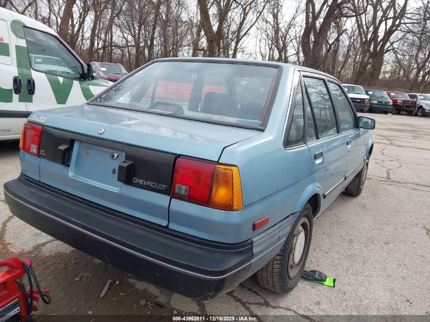 1986 Chevrolet Nova VIN: 1Y1SK1946GZ148525 Lot: 43962811