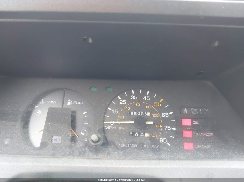 1986 Chevrolet Nova VIN: 1Y1SK1946GZ148525 Lot: 43962811