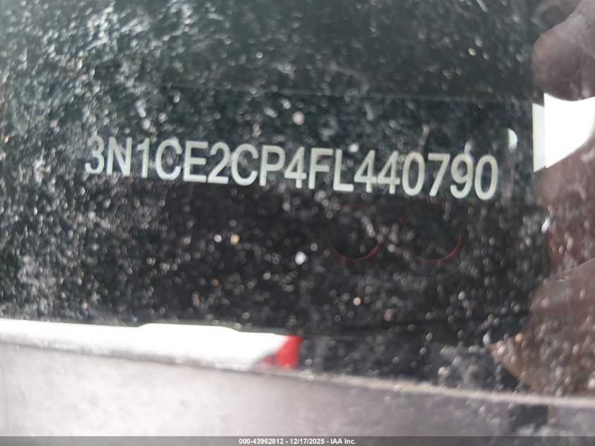 2015 Nissan Versa Note Sv VIN: 3N1CE2CP4FL440790 Lot: 43962812