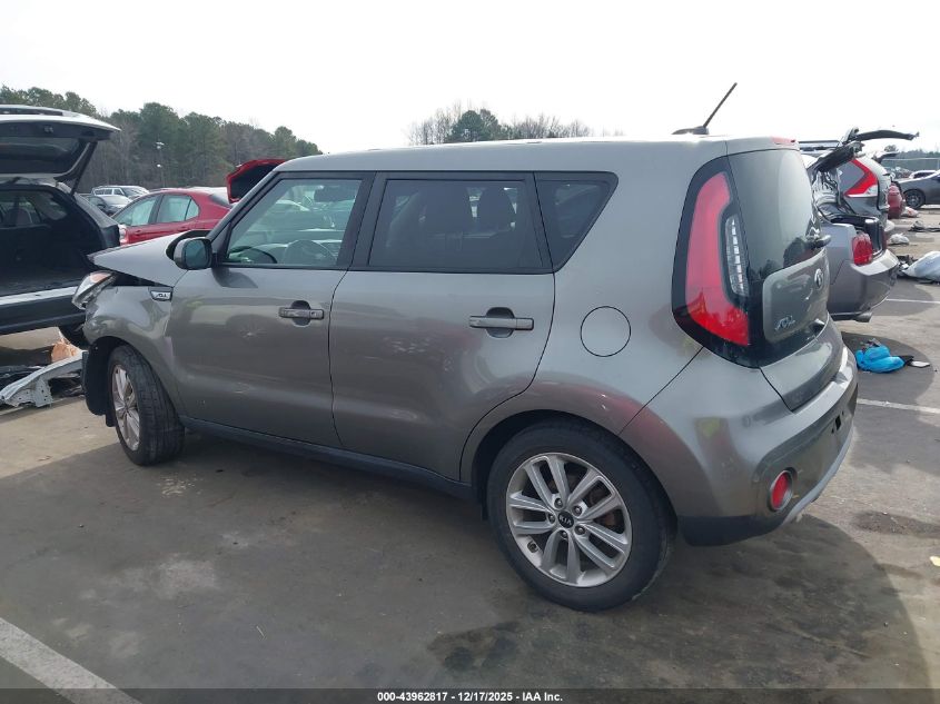 2017 Kia Soul + VIN: KNDJP3A52H7411480 Lot: 43962817