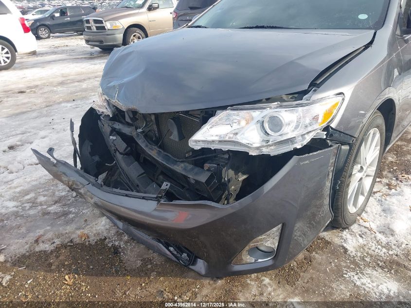 2012 Toyota Camry Xle VIN: 4T4BF1FK4CR205759 Lot: 43962814