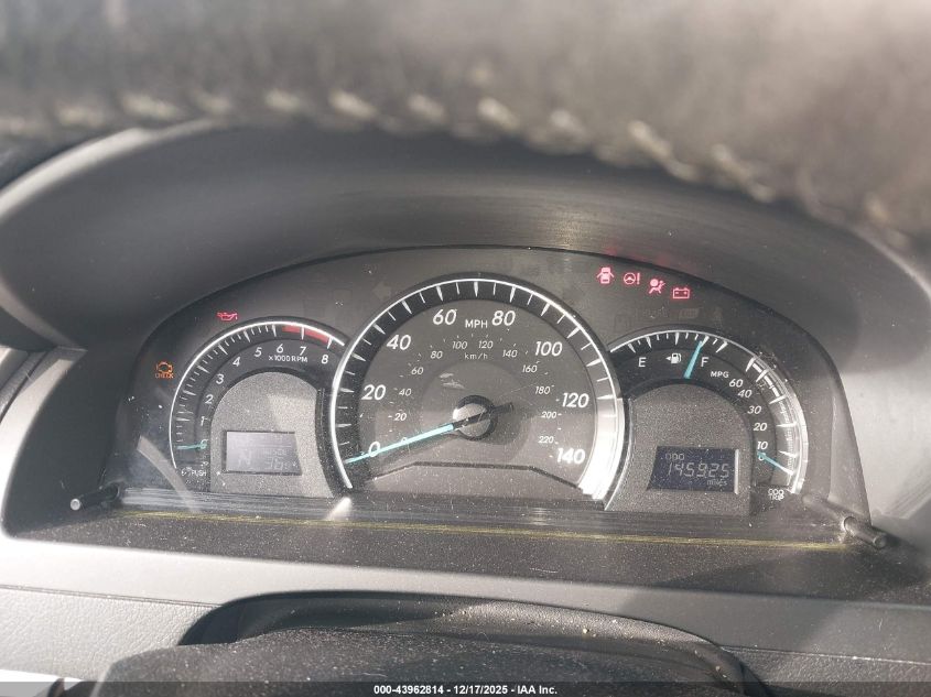 2012 Toyota Camry Xle VIN: 4T4BF1FK4CR205759 Lot: 43962814