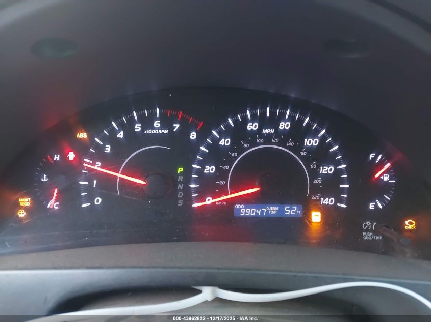 2010 Toyota Camry Le VIN: 4T4BF3EK6AR011227 Lot: 43962822