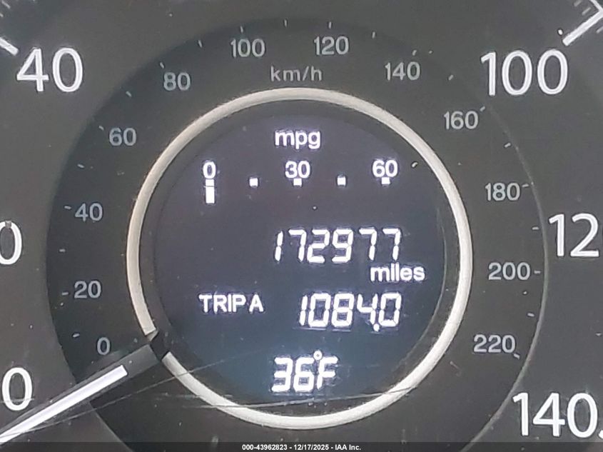 2013 Honda Cr-V Ex VIN: 2HKRM4H5XDH690304 Lot: 43962823