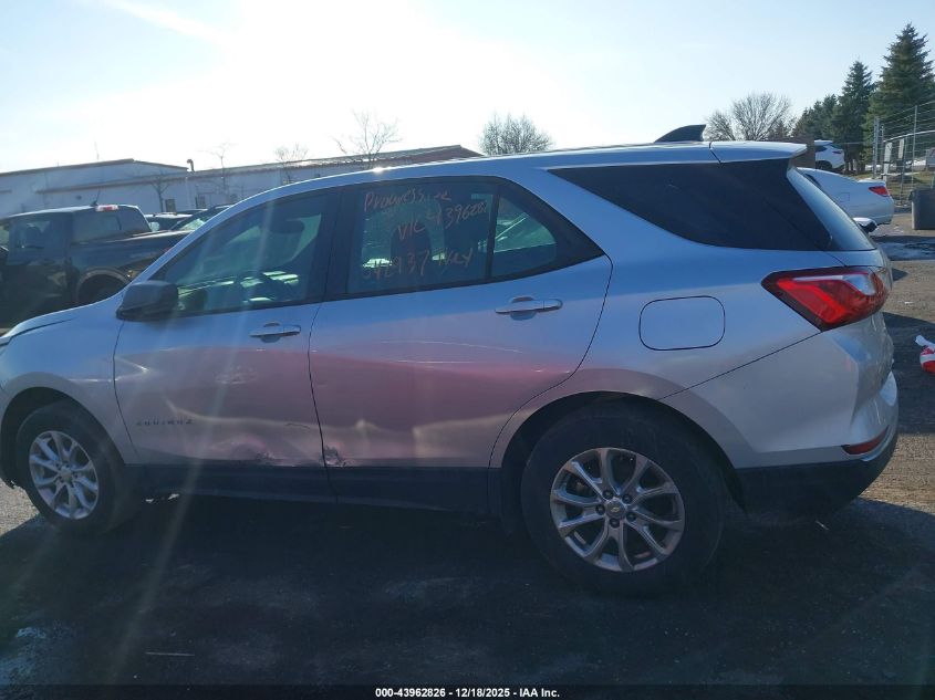 2018 Chevrolet Equinox Ls VIN: 3GNAXHEV6JS642937 Lot: 43962826