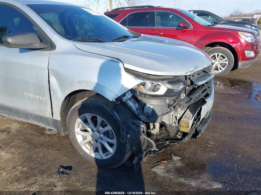 2018 Chevrolet Equinox Ls VIN: 3GNAXHEV6JS642937 Lot: 43962826