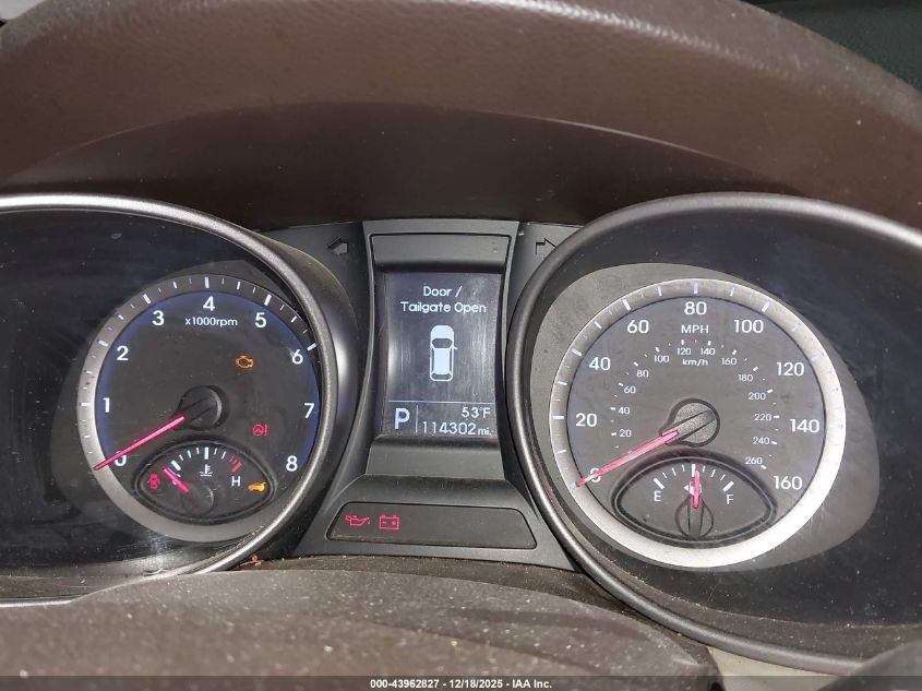 2013 Hyundai Santa Fe Gls VIN: KM8SM4HF8DU015708 Lot: 43962827