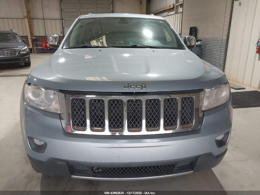 2013 Jeep Grand Cherokee Overland VIN: 1C4RJFCG4DC607202 Lot: 43962830