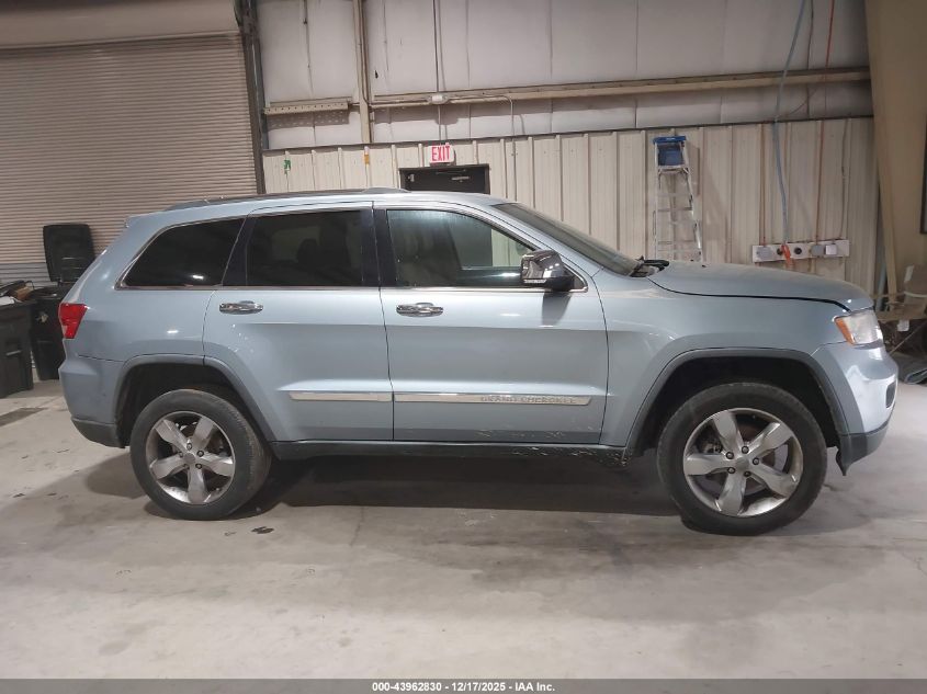 2013 Jeep Grand Cherokee Overland VIN: 1C4RJFCG4DC607202 Lot: 43962830