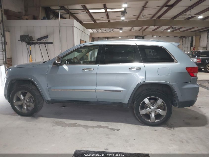 2013 Jeep Grand Cherokee Overland VIN: 1C4RJFCG4DC607202 Lot: 43962830