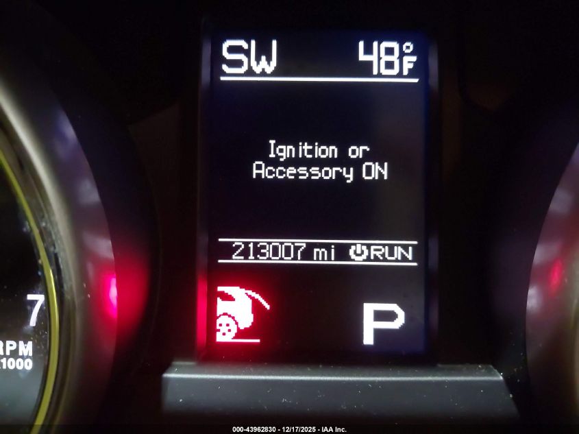 2013 Jeep Grand Cherokee Overland VIN: 1C4RJFCG4DC607202 Lot: 43962830