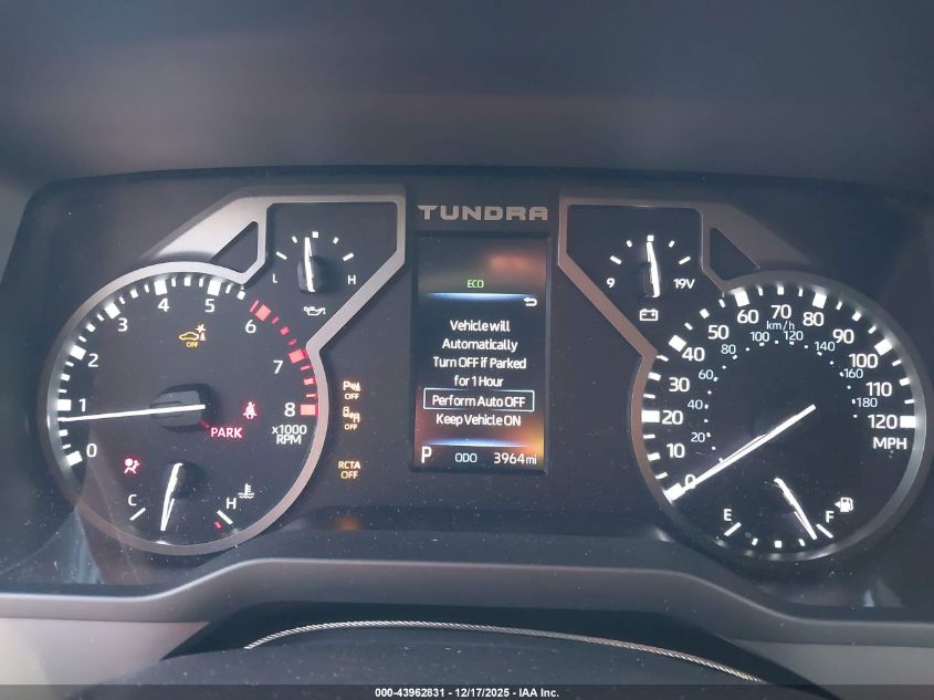 2025 Toyota Tundra Sr5 VIN: 5TFLA5DB1SX321199 Lot: 43962831