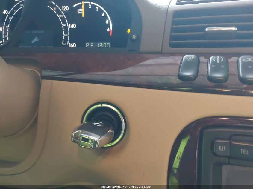 2001 Mercedes-Benz S 500 VIN: WDBNG75J41A178368 Lot: 43962834