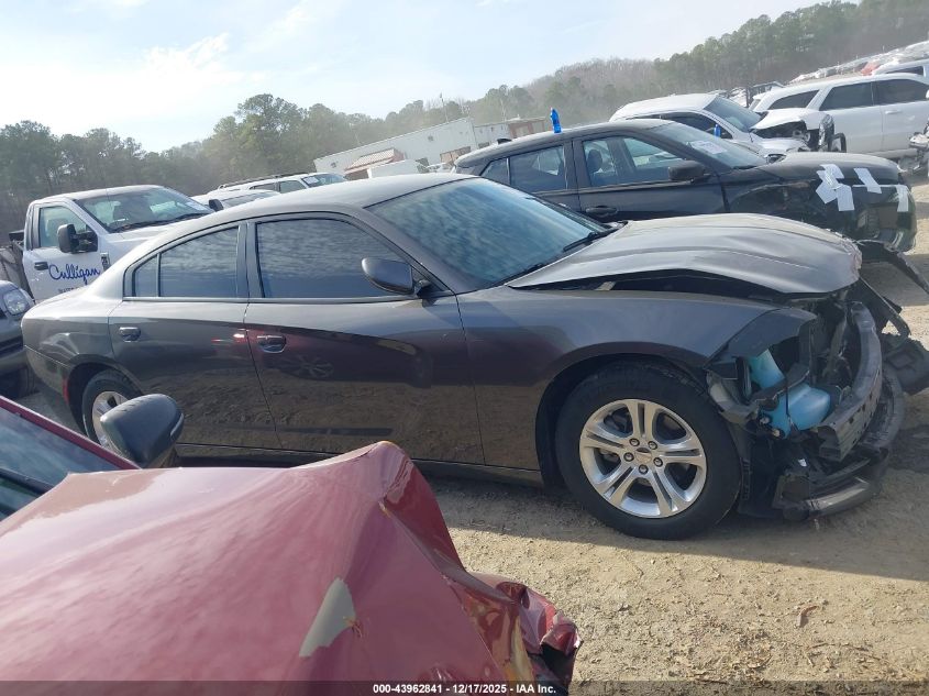 2022 Dodge Charger Sxt Rwd VIN: 2C3CDXBG2NH255213 Lot: 43962841
