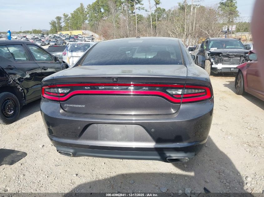 2022 Dodge Charger Sxt Rwd VIN: 2C3CDXBG2NH255213 Lot: 43962841