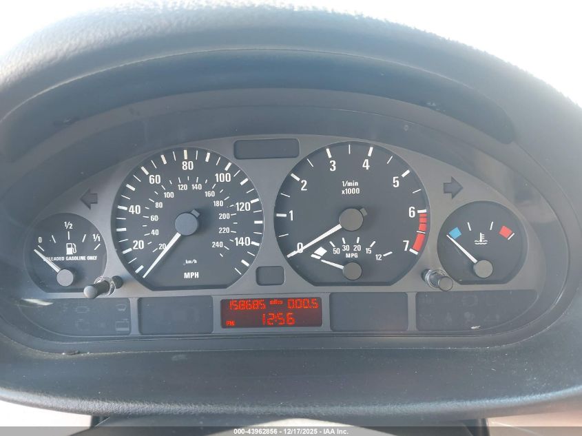 1999 BMW 323I VIN: WBAAM3333XCD56032 Lot: 43962856