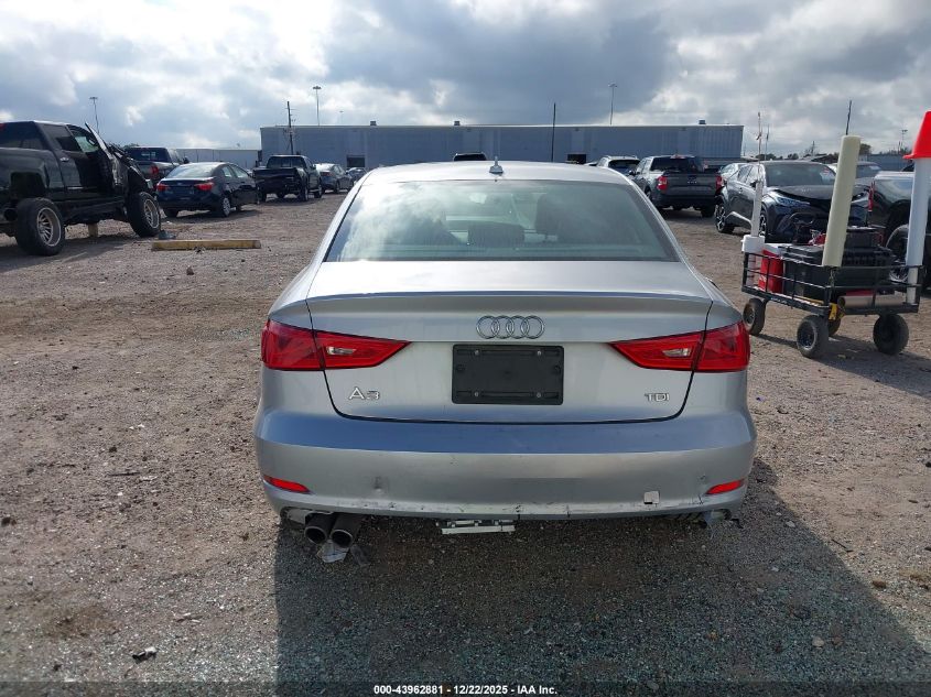 2015 Audi A3 2.0 Tdi Premium VIN: WAUAJGFF8F1040588 Lot: 43962881
