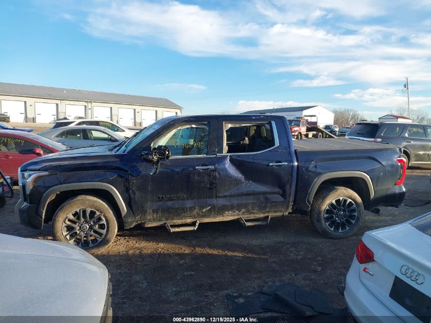 2022 Toyota Tundra Limited VIN: 5TFJA5DB0NX018426 Lot: 43962890