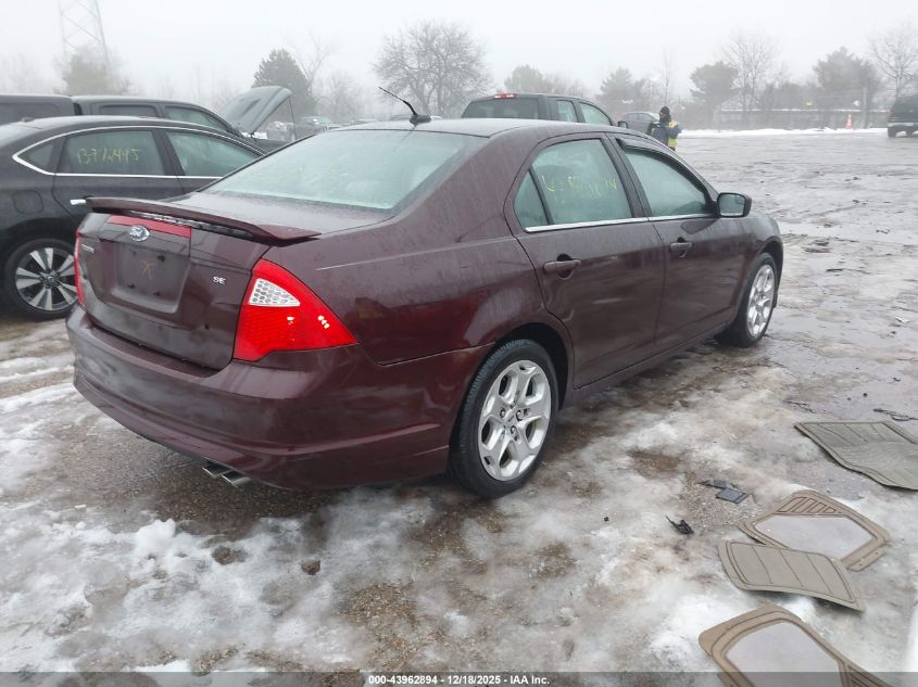 2011 Ford Fusion Se VIN: 3FAHP0HA9BR154646 Lot: 43962894