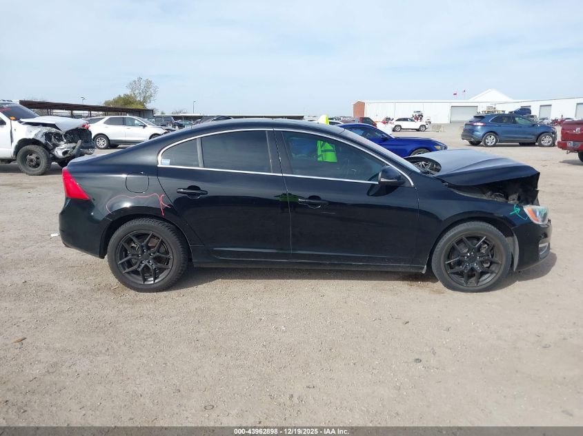 2016 Volvo S60 T5 Drive-E Premier VIN: YV126MFK7G2393723 Lot: 43962898