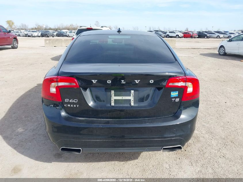 2016 Volvo S60 T5 Drive-E Premier VIN: YV126MFK7G2393723 Lot: 43962898