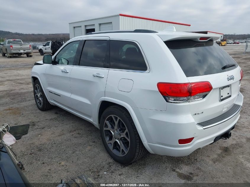 2019 Jeep Grand Cherokee Overland 4X4 VIN: 1C4RJFCT3KC666154 Lot: 43962897