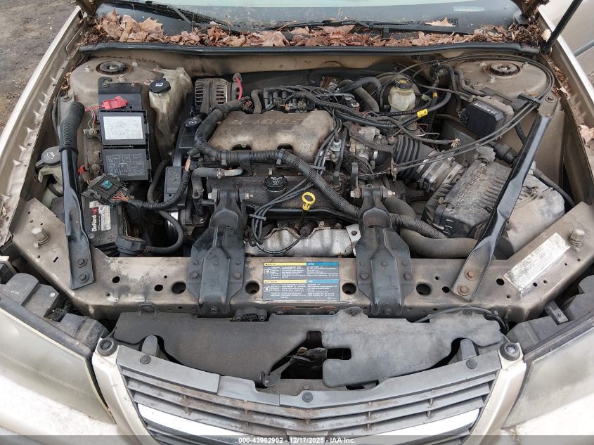 2005 Chevrolet Impala VIN: 2G1WF52EX59142215 Lot: 43962902