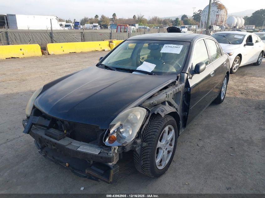 2004 Infiniti G35 VIN: JNKCV51E04M617644 Lot: 43962905