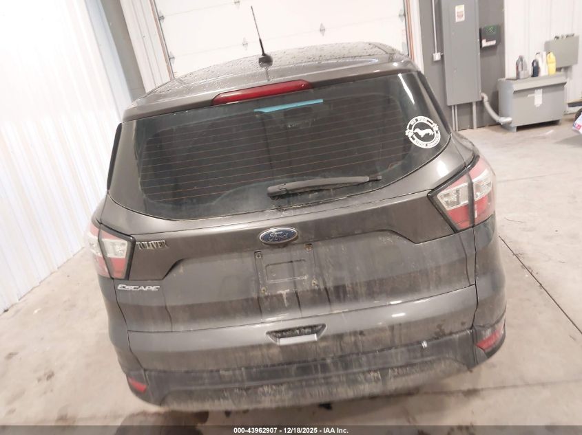 2017 Ford Escape S VIN: 1FMCU0F7XHUD53139 Lot: 43962907