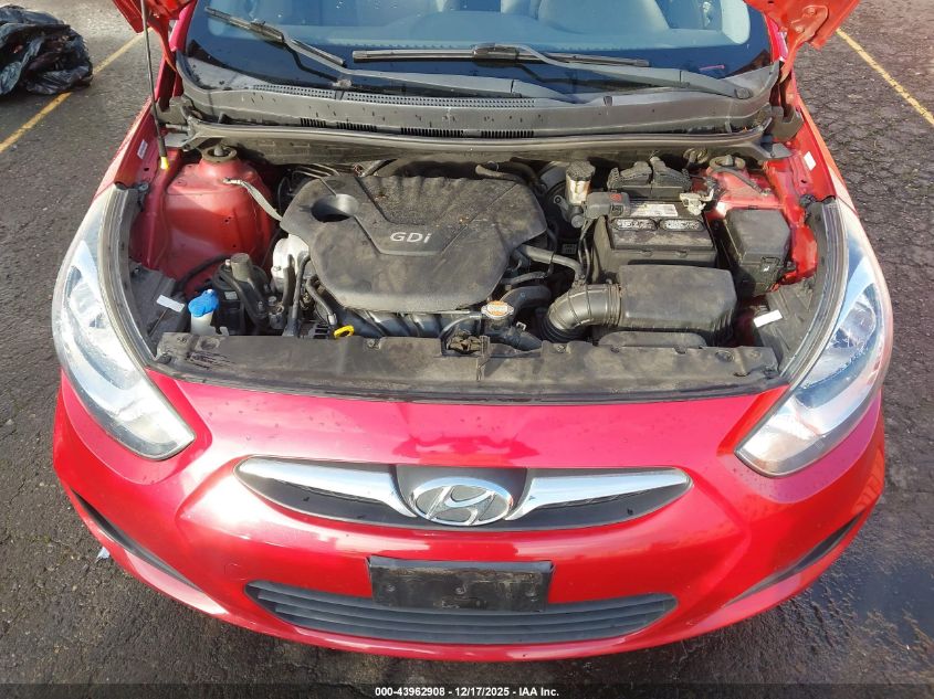 2012 Hyundai Accent Gs VIN: KMHCT5AE2CU001400 Lot: 43962908