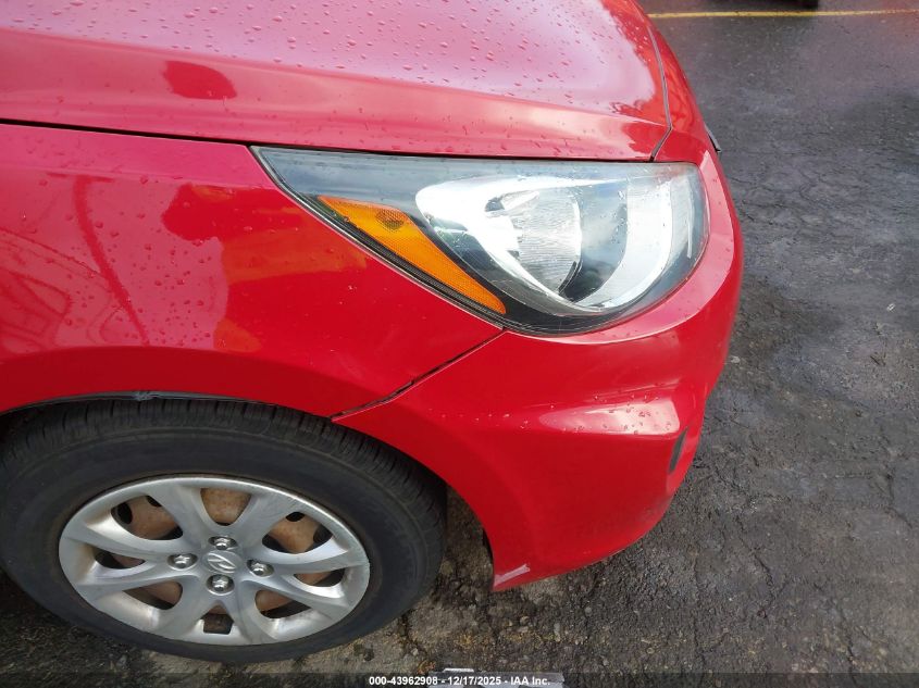 2012 Hyundai Accent Gs VIN: KMHCT5AE2CU001400 Lot: 43962908