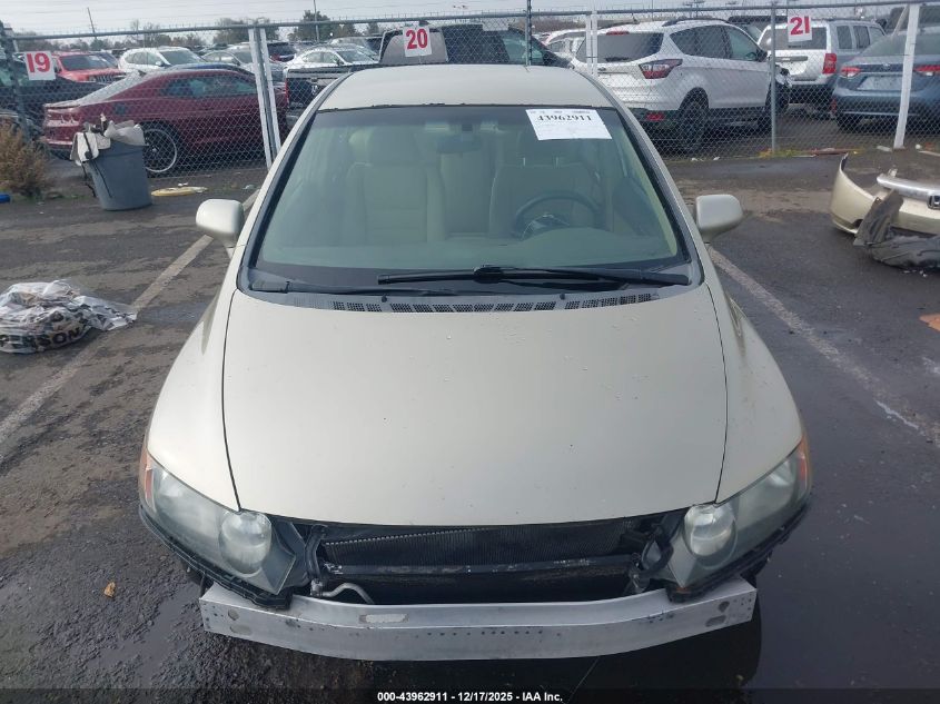 2008 Honda Civic Lx VIN: 1HGFA16518L108459 Lot: 43962911