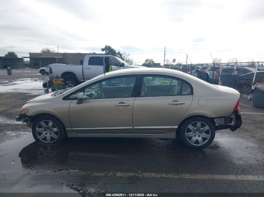 2008 Honda Civic Lx VIN: 1HGFA16518L108459 Lot: 43962911