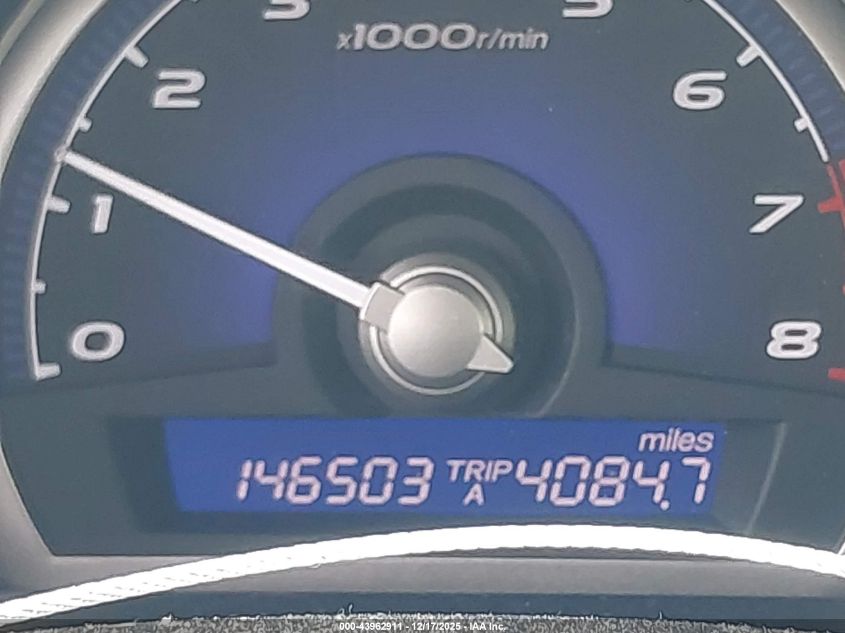 2008 Honda Civic Lx VIN: 1HGFA16518L108459 Lot: 43962911