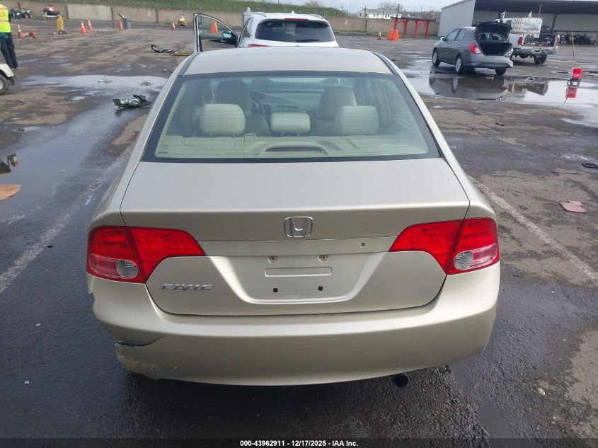 2008 Honda Civic Lx VIN: 1HGFA16518L108459 Lot: 43962911