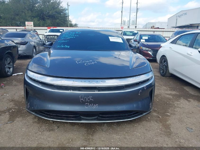 2025 Lucid Air Pure VIN: 50EA1PGA9SA007773 Lot: 43962912