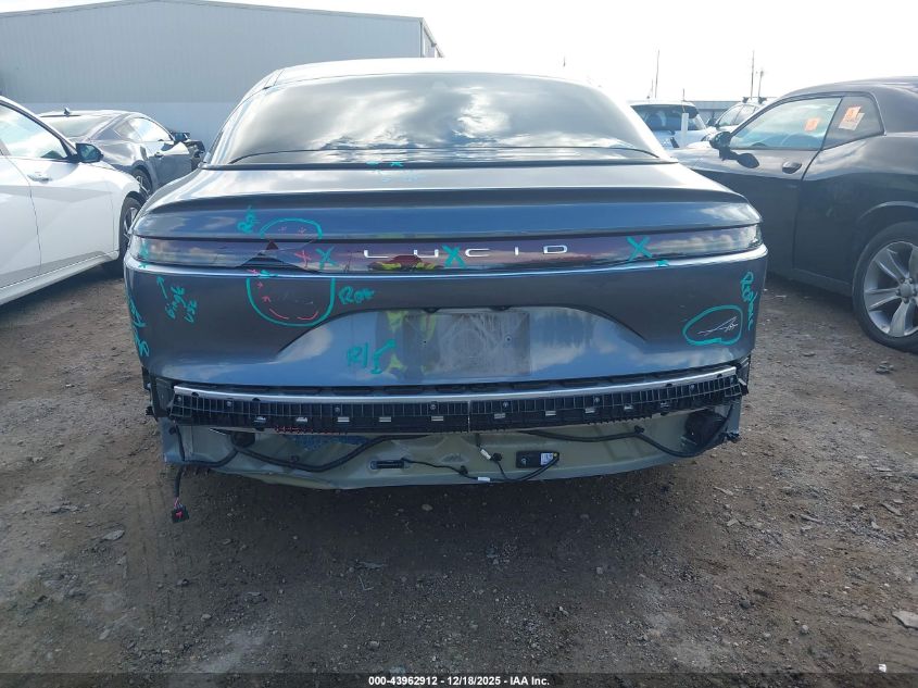 2025 Lucid Air Pure VIN: 50EA1PGA9SA007773 Lot: 43962912