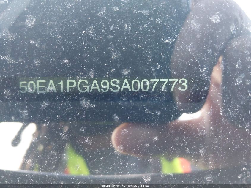 2025 Lucid Air Pure VIN: 50EA1PGA9SA007773 Lot: 43962912