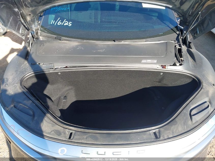 2025 Lucid Air Pure VIN: 50EA1PGA9SA007773 Lot: 43962912