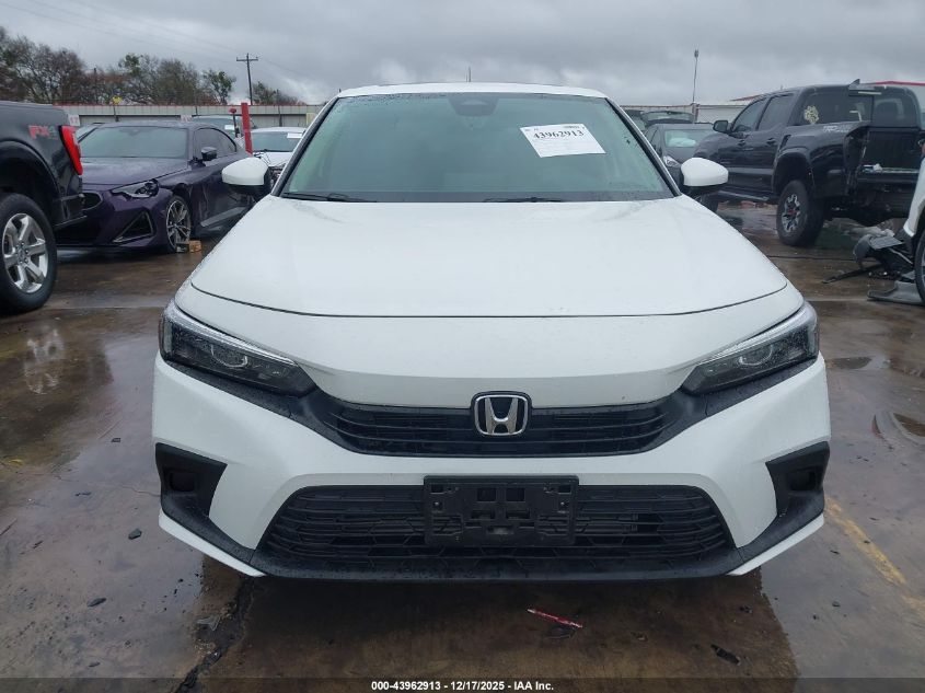 2022 Honda Civic Ex VIN: 2HGFE1F76NH323995 Lot: 43962913
