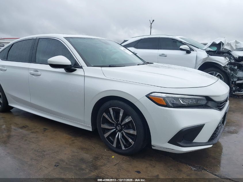 2022 Honda Civic Ex VIN: 2HGFE1F76NH323995 Lot: 43962913