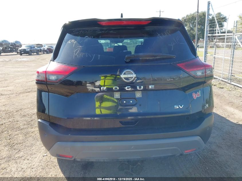 2023 Nissan Rogue Sv Fwd VIN: JN8BT3BA6PW419747 Lot: 43962918
