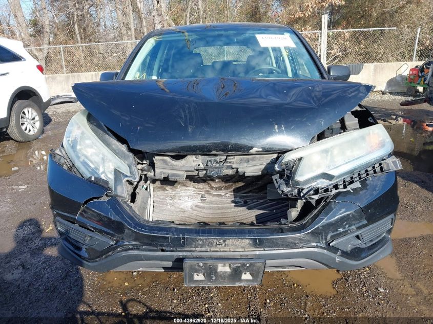 2015 Honda Cr-V Lx VIN: 2HKRM3H36FH558166 Lot: 43962920