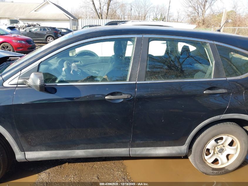 2015 Honda Cr-V Lx VIN: 2HKRM3H36FH558166 Lot: 43962920