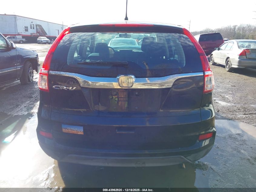 2015 Honda Cr-V Lx VIN: 2HKRM3H36FH558166 Lot: 43962920