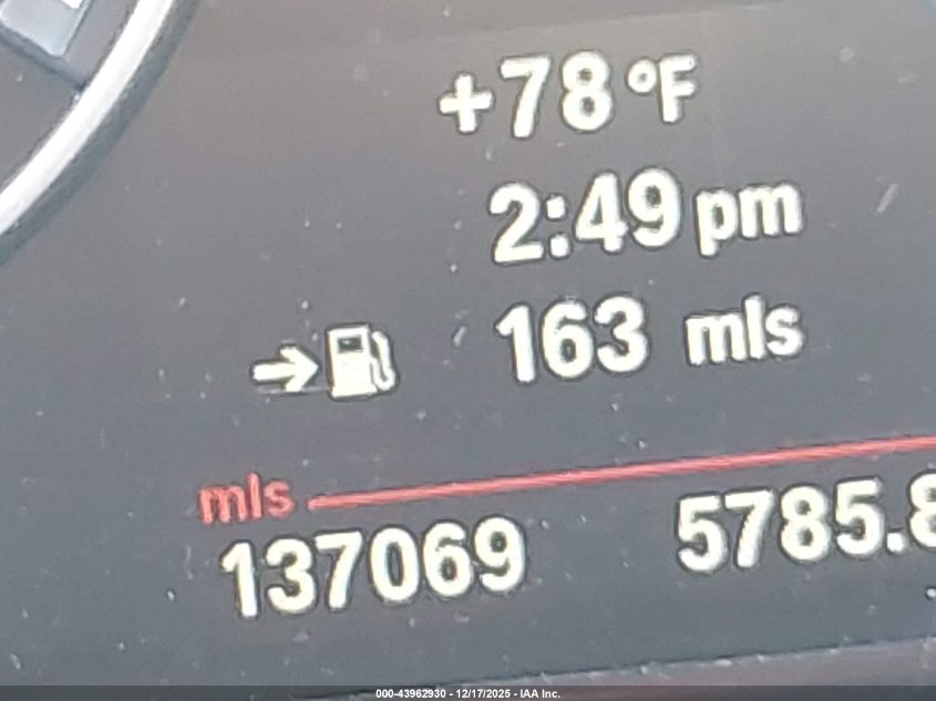 2011 BMW 535I VIN: WBAFR7C50BC805611 Lot: 43962930