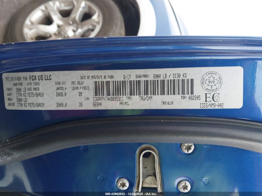 1999 Dodge Ram 1500 St VIN: 3B7HC13Y1XG112331 Lot: 43962932