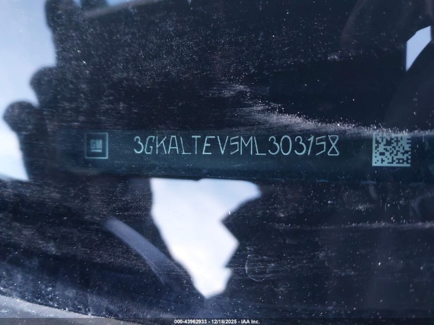 2021 GMC Terrain Awd Sle VIN: 3GKALTEV5ML303158 Lot: 43962933